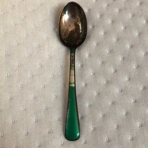 Cartier sterling silver 4” spoon.